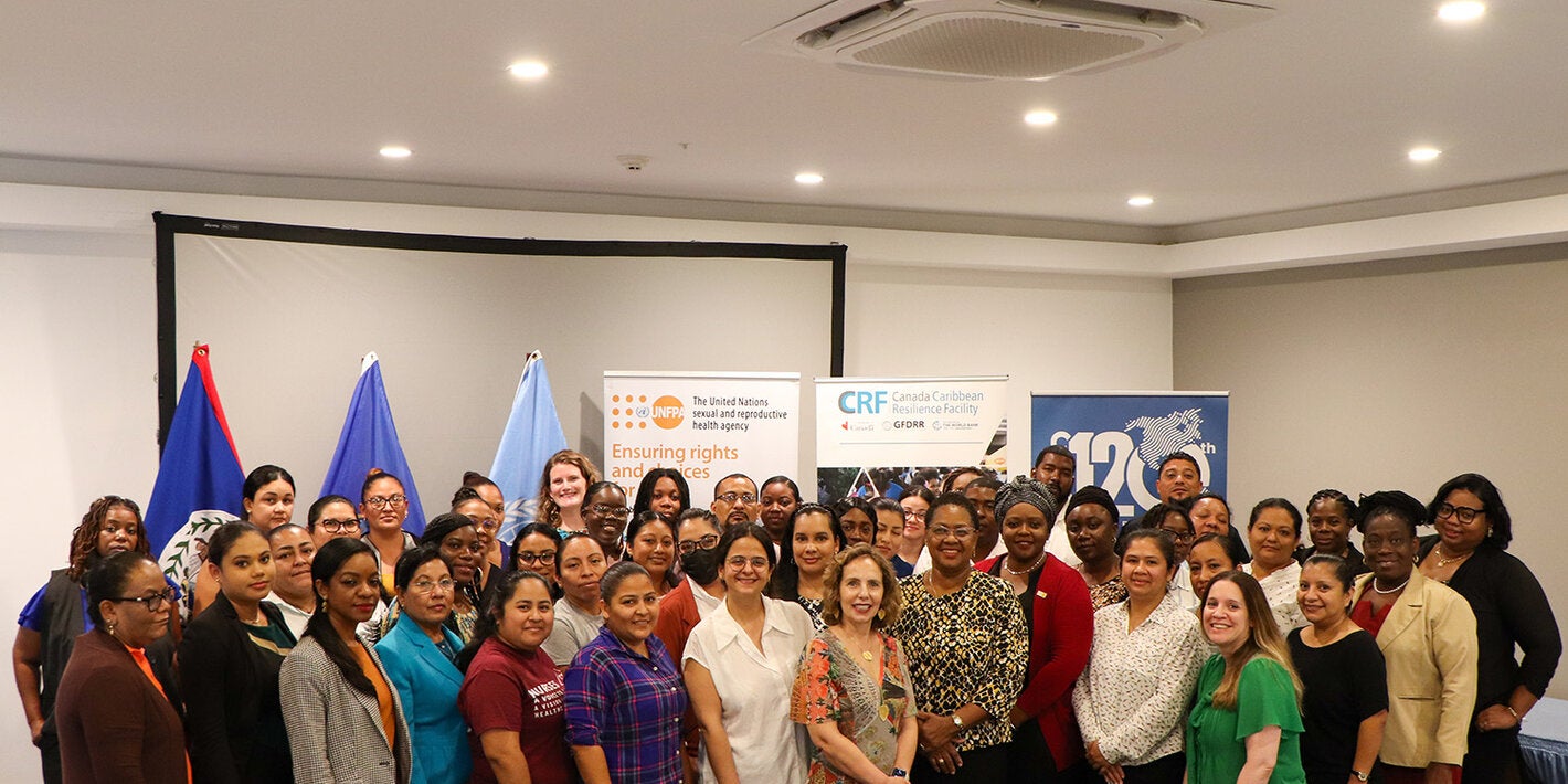 Gender Based Violence Training of Training Group Photo Belize