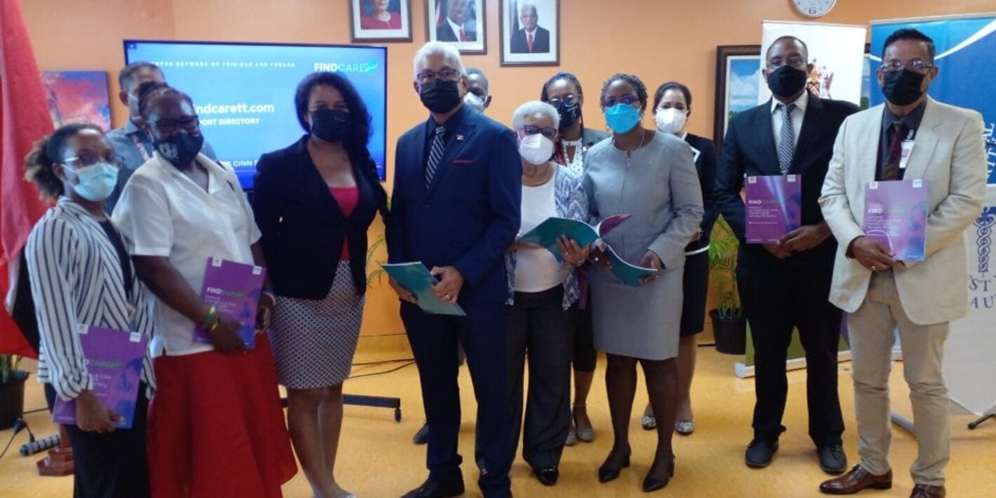 Strengthening Mental Health and Psychosocial response to covid and other crisis in three Caribbean countries: Guyana, Suriname and Trinidad and Tobago