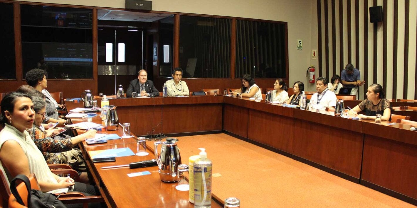 Asistentes a la reunión