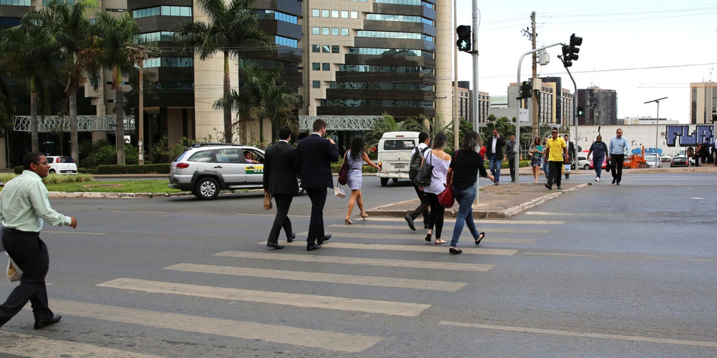 Cruce peatonal seguro