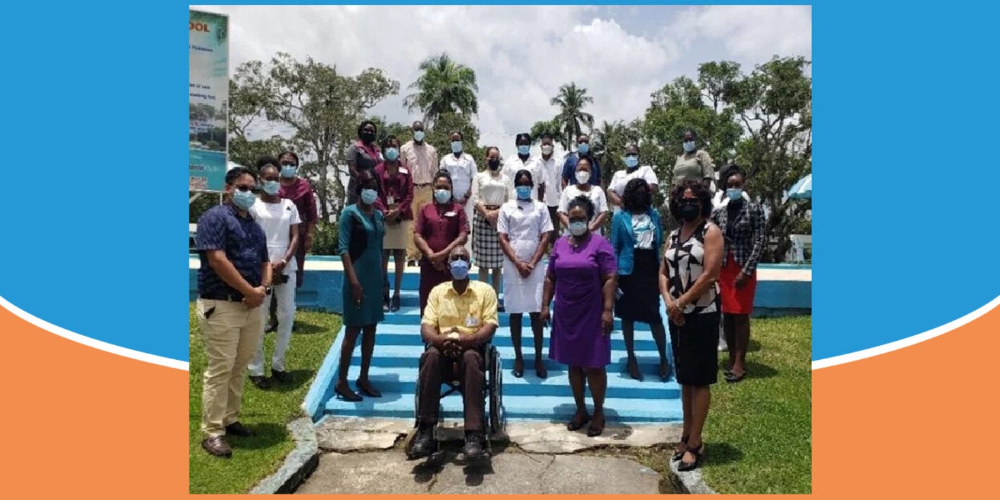 Guyana - Capacitación mhGAP para tutores de enfermería y enfermeros graduados