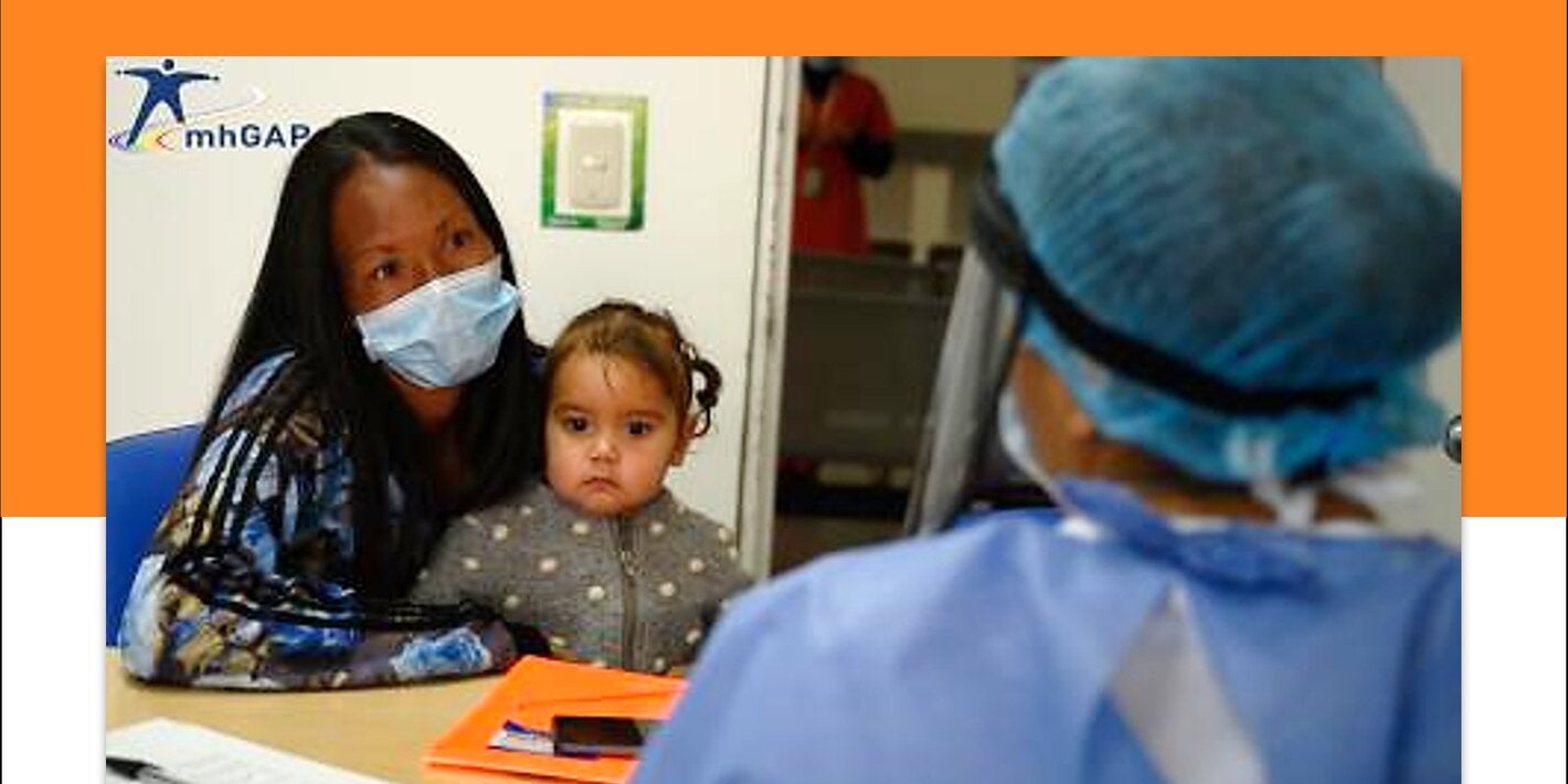 Lanzamiento del curso virtual de mhGAP humanitario