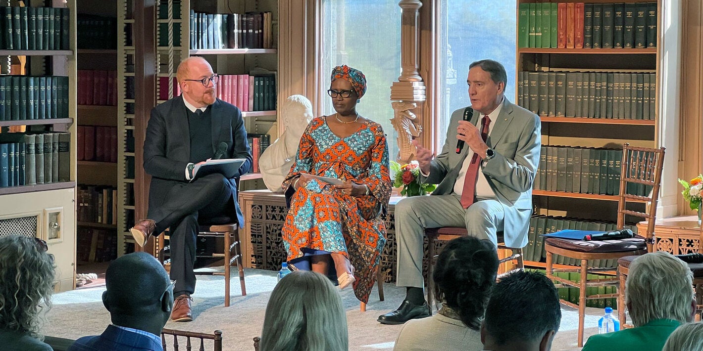 Panel discussion at Georgetwon University