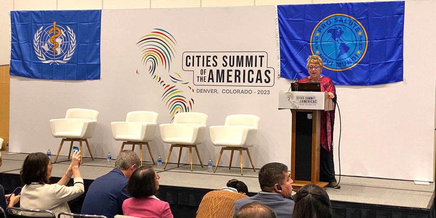 Dr. Gerry Eijkemans, director of the Department of Social and Environmental Determinants for Health Equity at PAHO