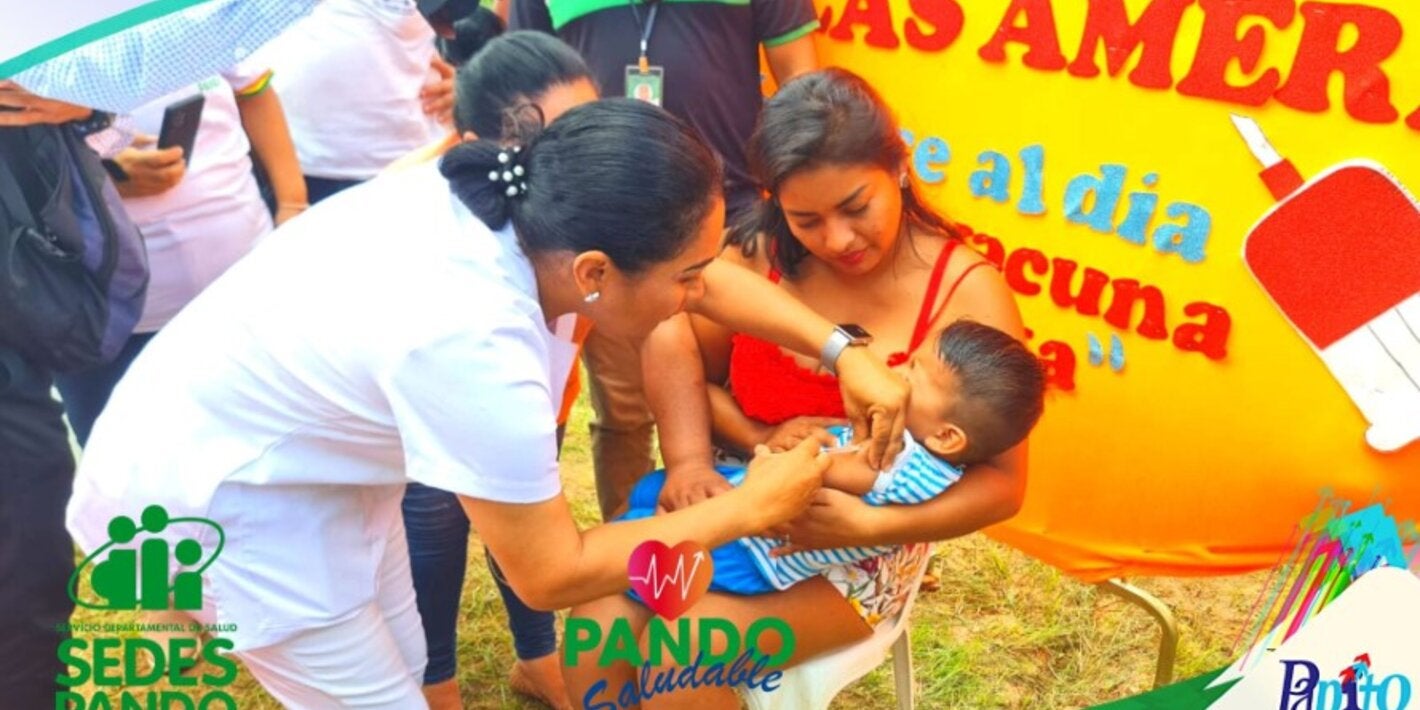 semana de la vacunacion Bolivia