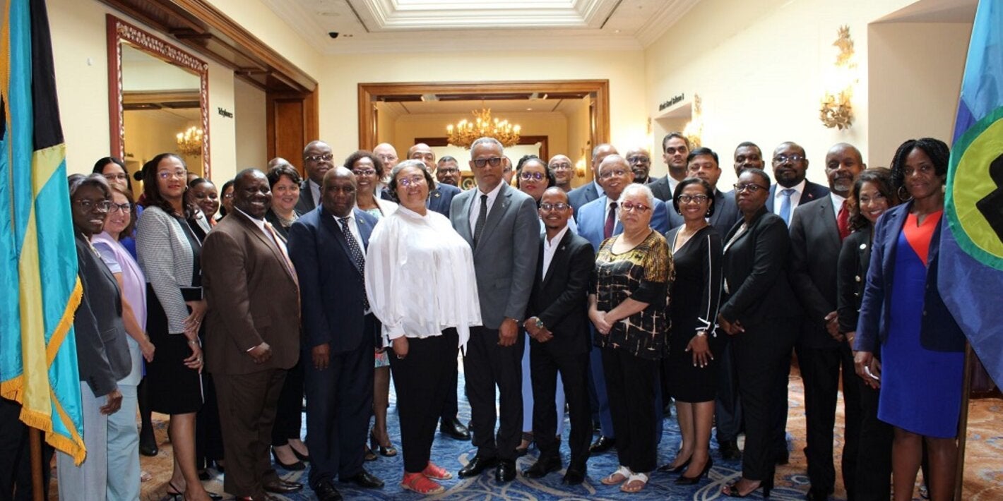 Caribbean Health Ministers and technical advisors who participated in the 29th Special COHSOD Health Meeting