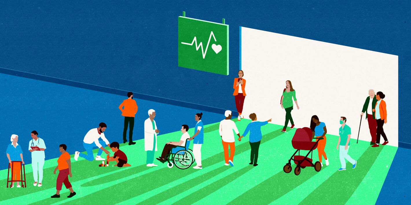 ODS 3 gente en distintas fases de la vida