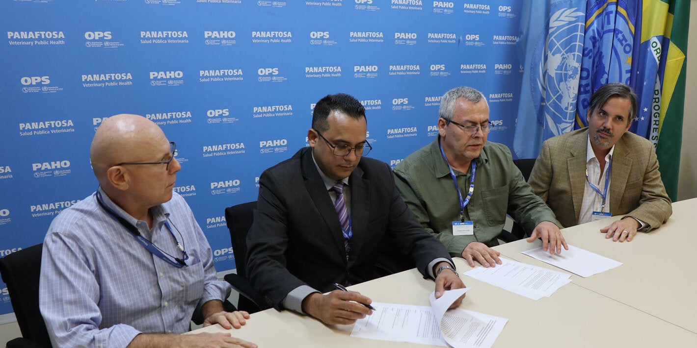 Colombian and Venezuelan authorities have agreed to collaborate in strengthening surveillance against foot-and-mouth disease at their borders