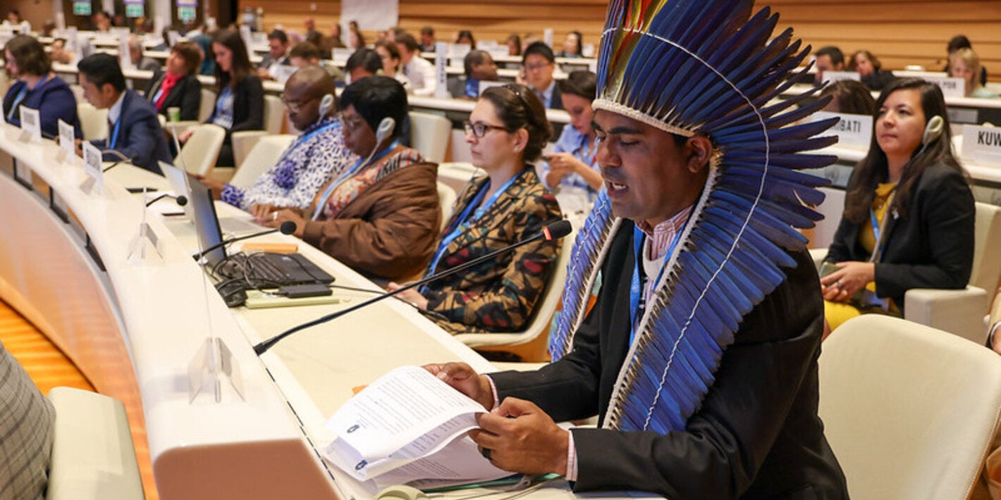 Secretário de Saúde Indígena do Brasil, Weibe Tapeba