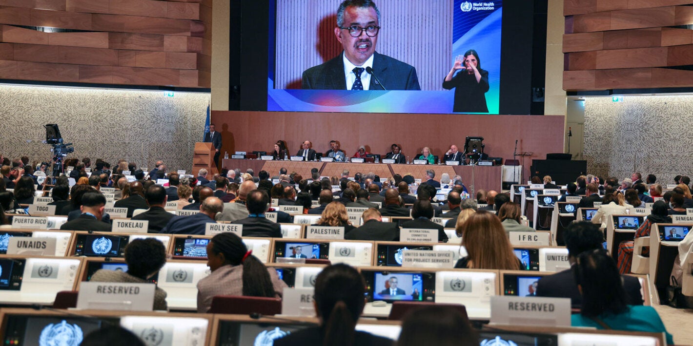 Seventy-sixth World Health Assembly opens in Geneva