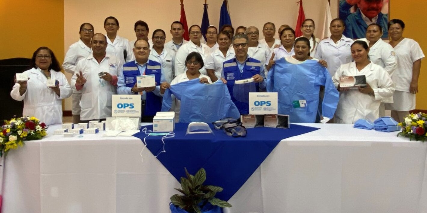 Donación de equipos y material de reposición periodica