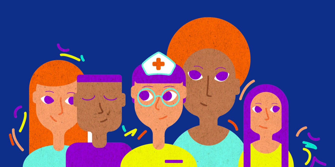 Nurses of different ethnicities