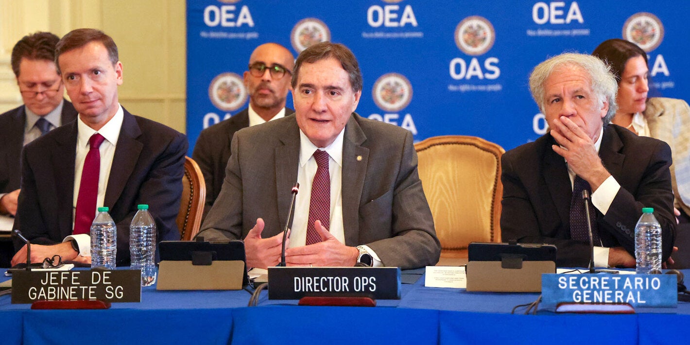 AHO Director presents update on health progress in the Americas