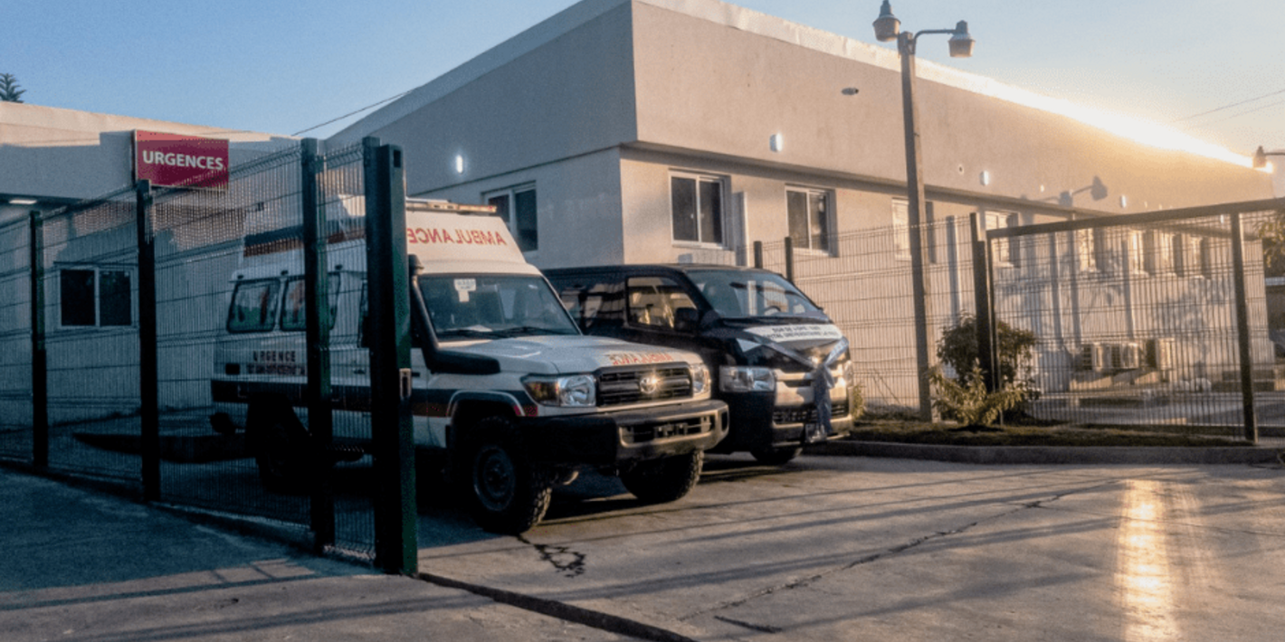 SMART Hospital Initiative: Inauguration of a new ambulatory emergency room at the Hôpital Universitaire de la Paix