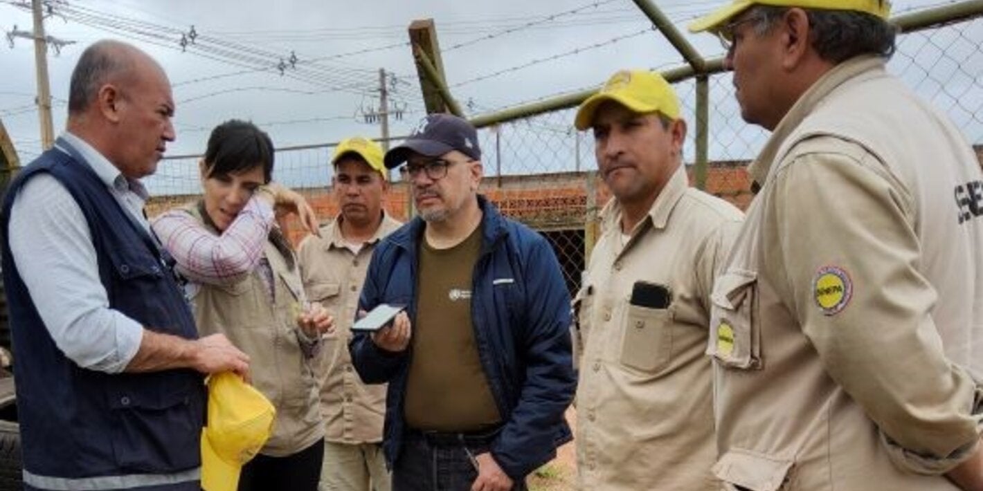 Asesor de Control de Enfermedades Transmisibles por Vectores acompaña tareas del Ministerio de Salud para el control de vectores transmisores de Chikungunya