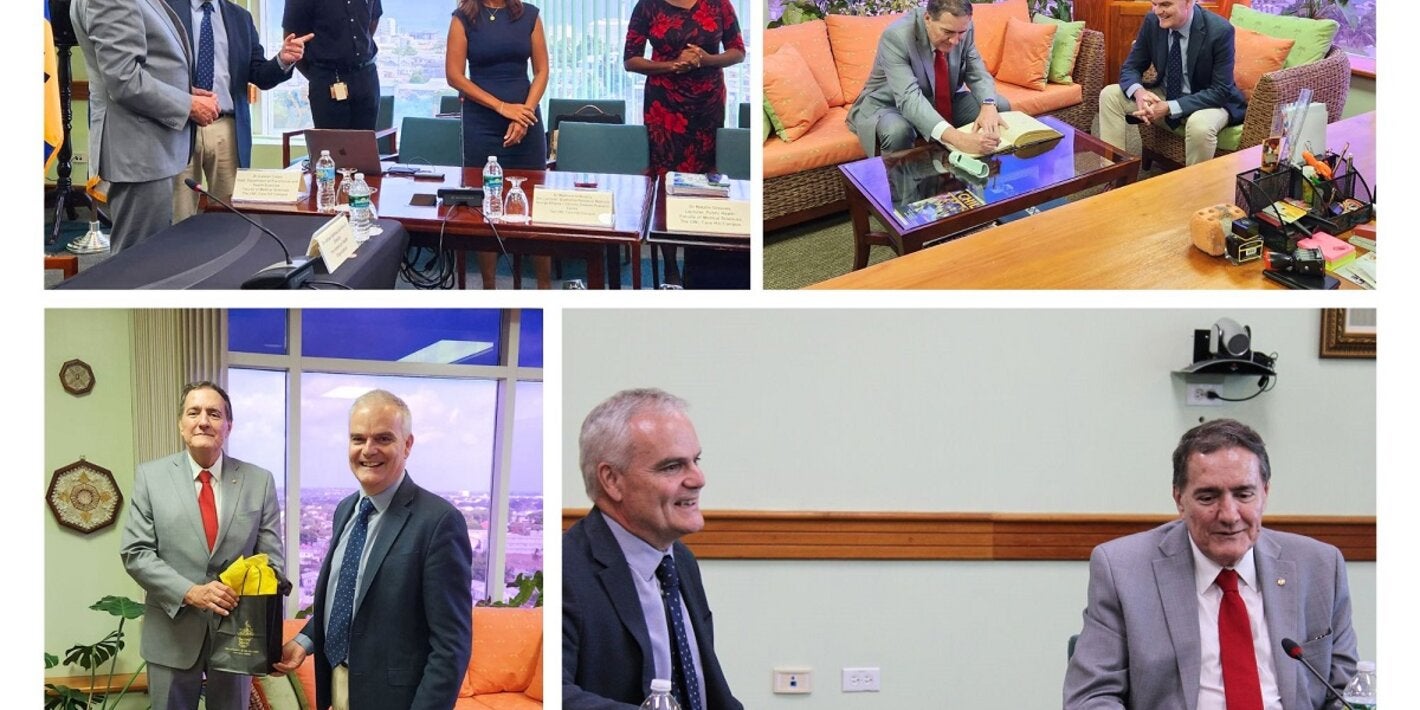 PAHO Director's Visit to University of the West Indies Cave Hill Campus