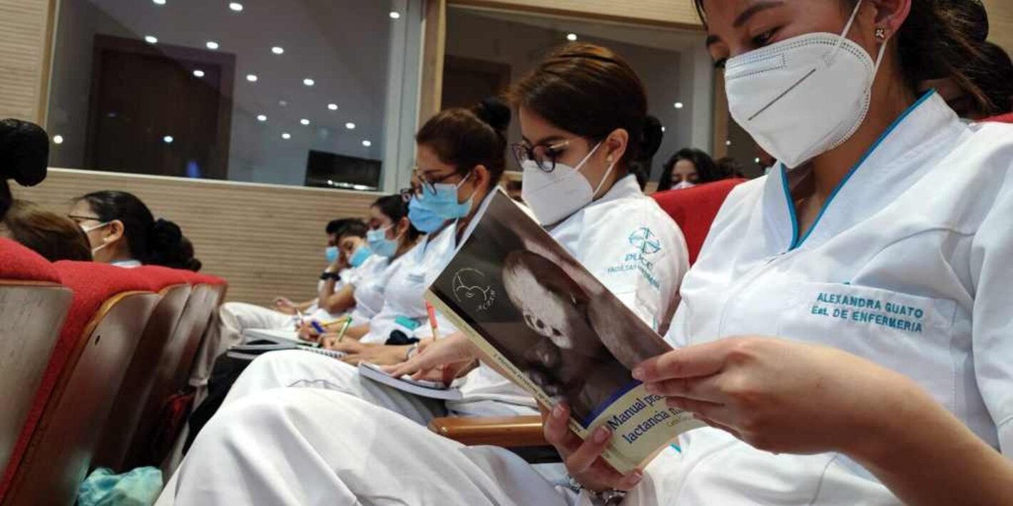 Con participación de la OPS, Ministerio de Salud Pública del Ecuador conmemoró el Día Mundial de la Donación de Leche Humana