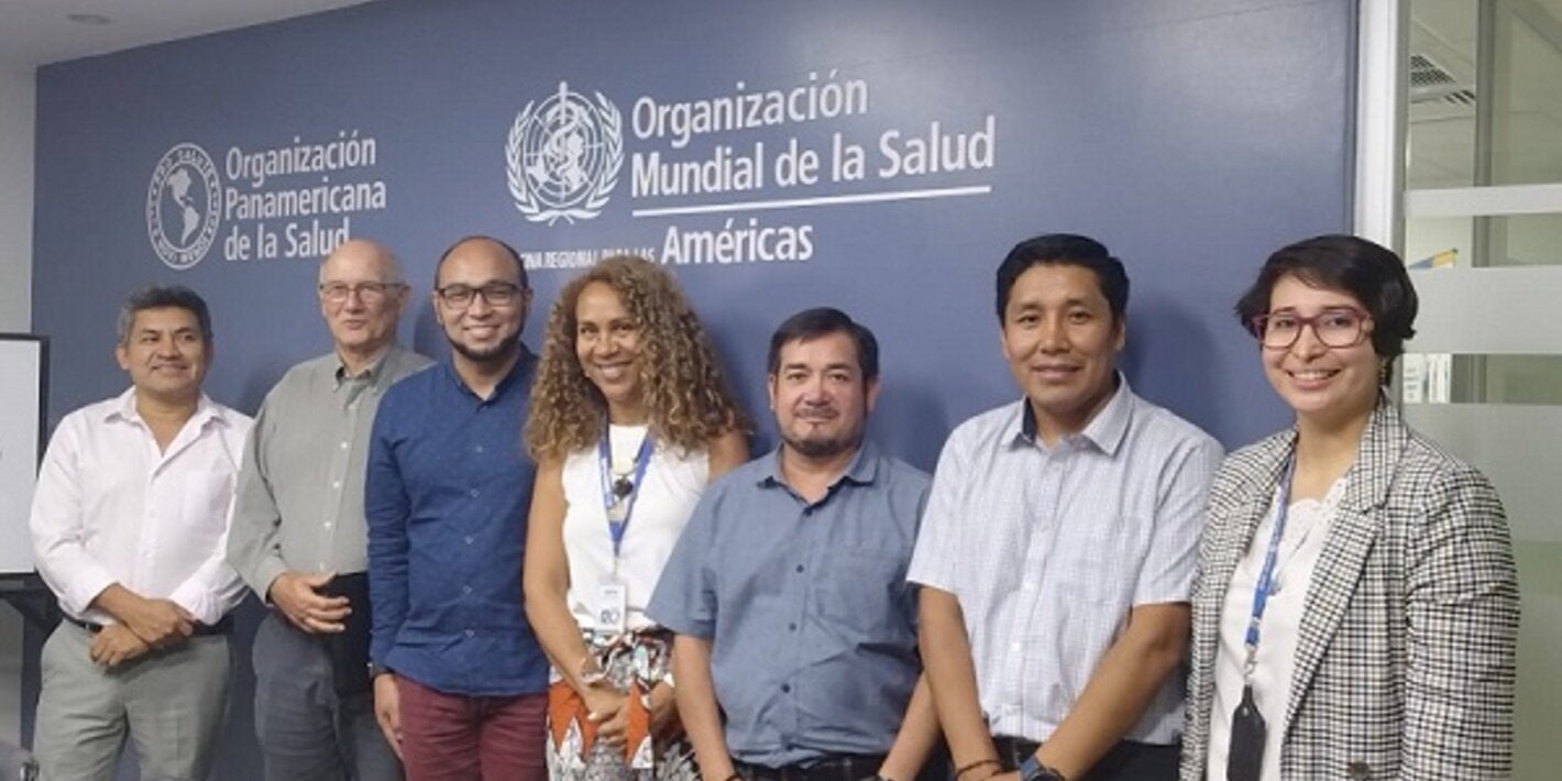 Misión CLVr en su entrevista con la Representante de la OPS/OMS en Honduras