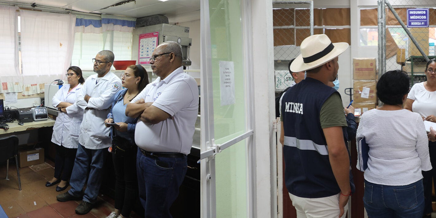 Visita misión malaria a Costa Caribe