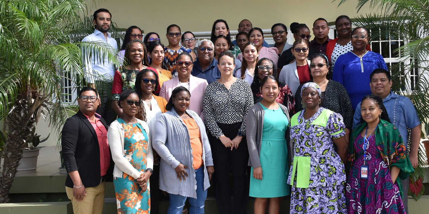Adolescent Health Training in Belize - photo credit MoHW