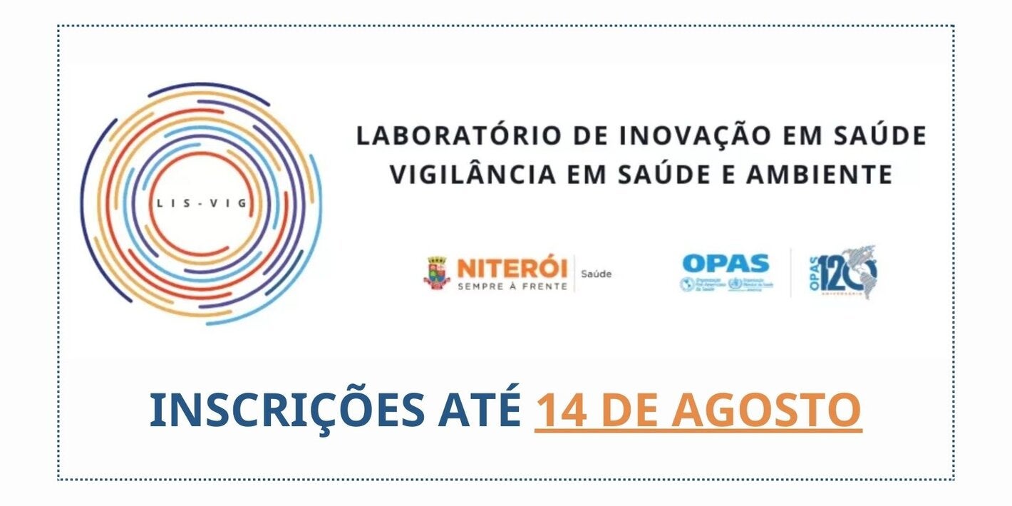 Inscrições até 14 de agosto