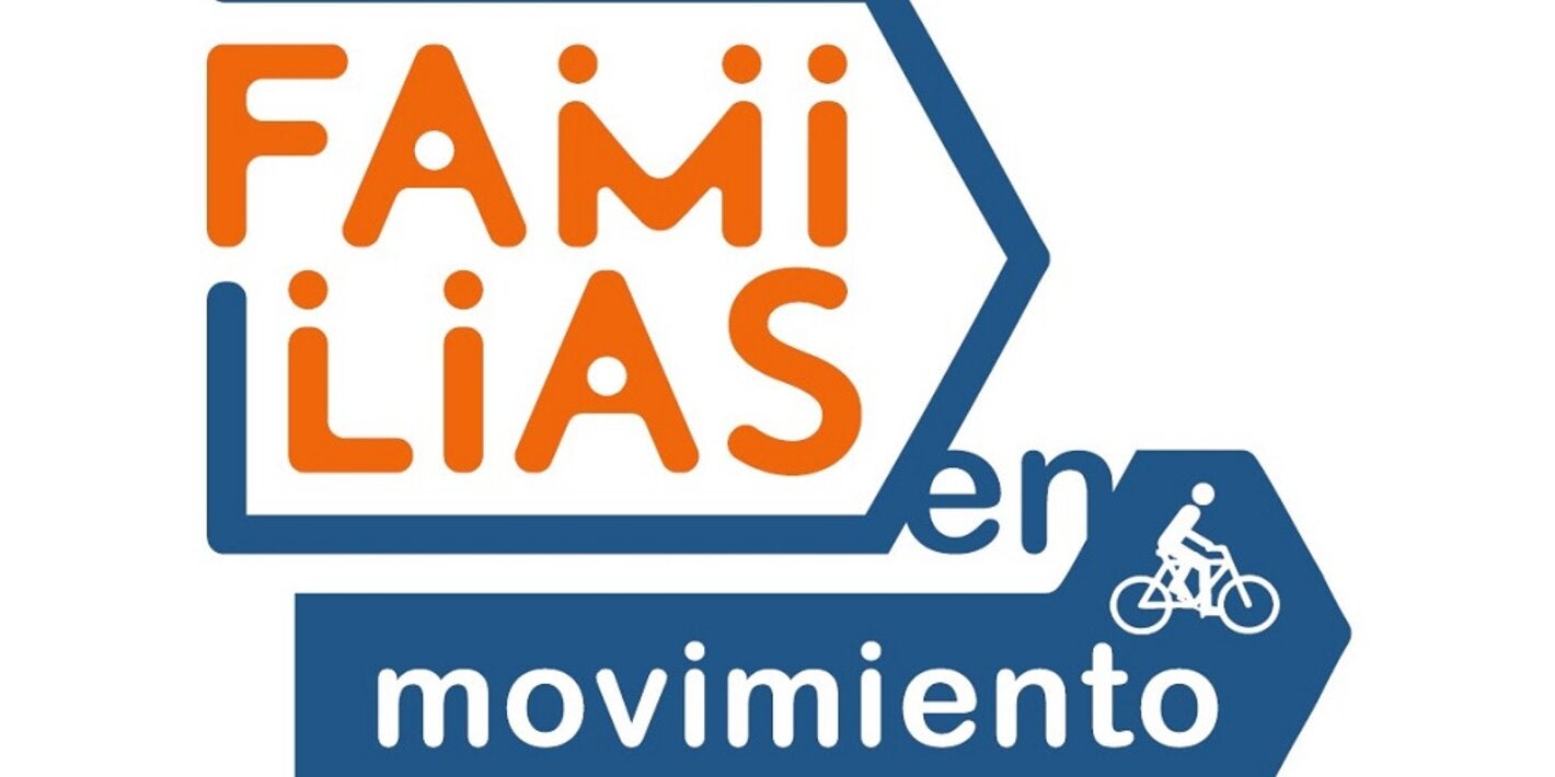Identificador visual del proyecto "Familias en Movimiento"