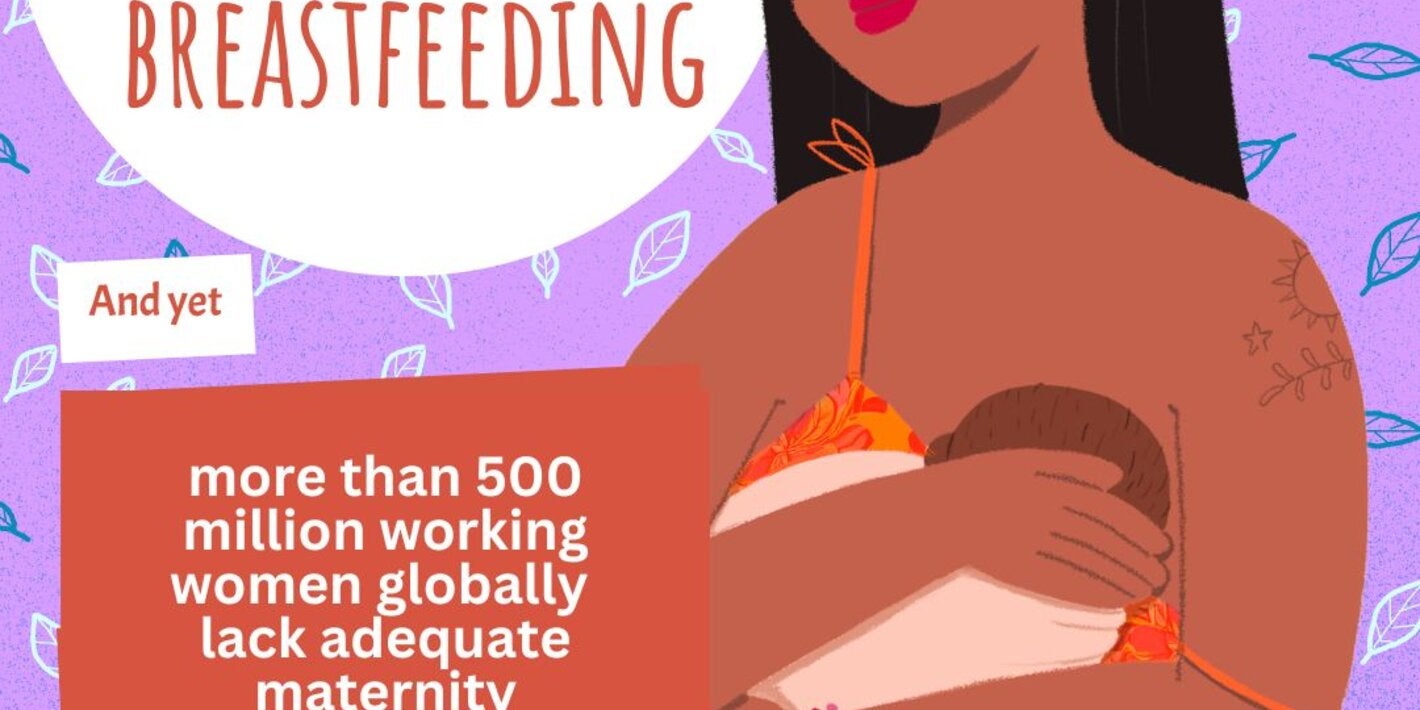 Maternity leave increases breastfeeding