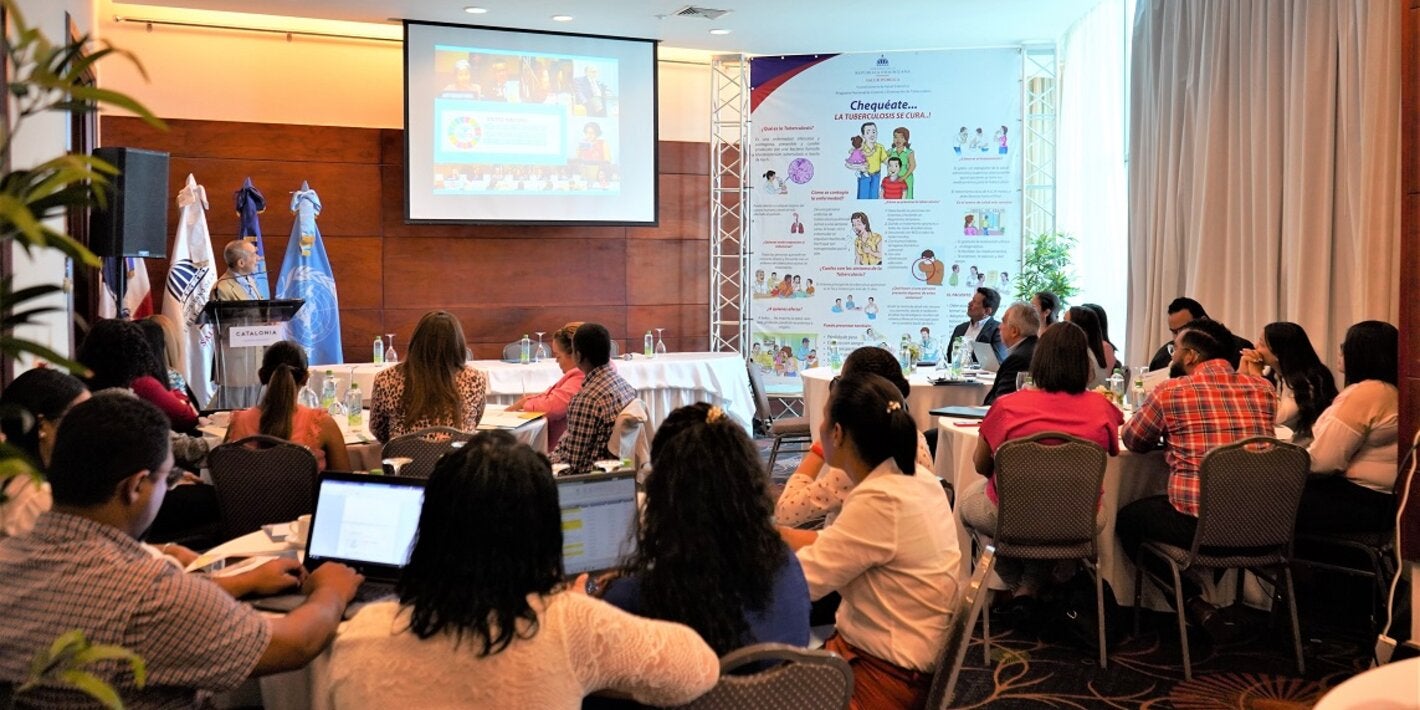 OPS participa junto al Ministerio de Salud en la realización de taller sobre Análisis y Uso de Información de Tuberculosis
