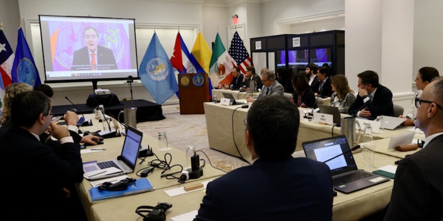 PAHO presented REGTEC learning itinerary for health technology regulation professionals