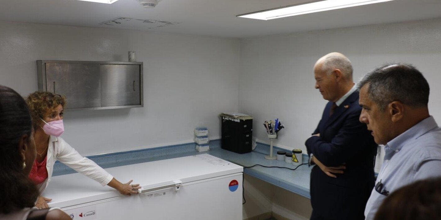 Embajador Canada y OPS