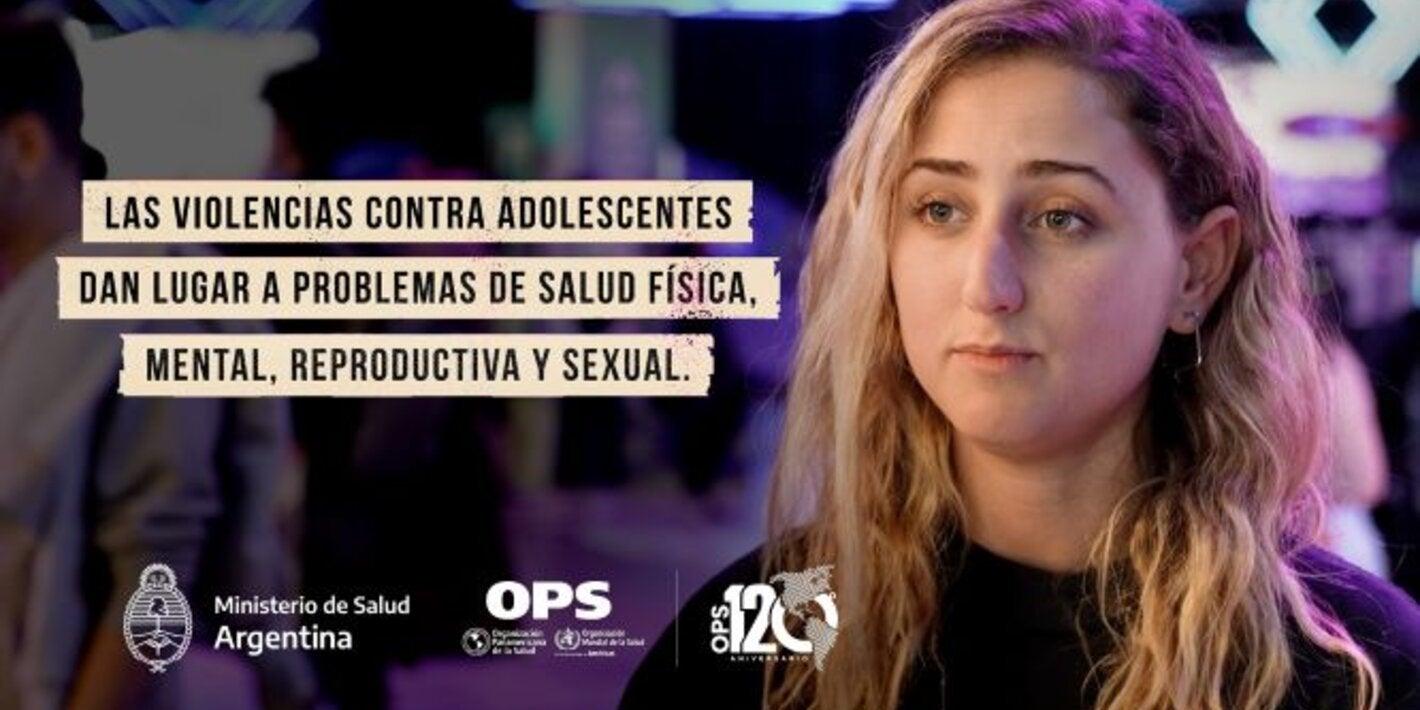 OPS trabaja en la prevención de las violencias y en el abordaje integral de la salud mental de adolescentes y jóvenes