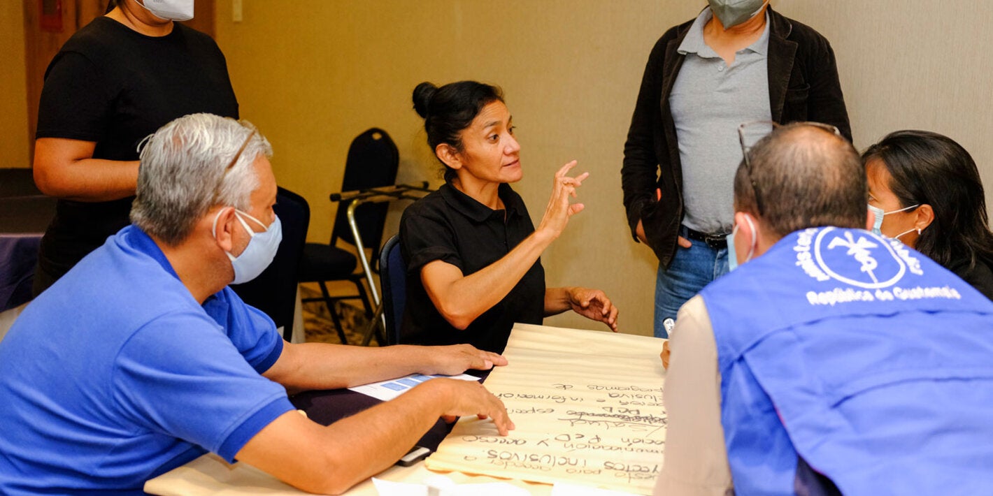 Meeting of people with disabilities