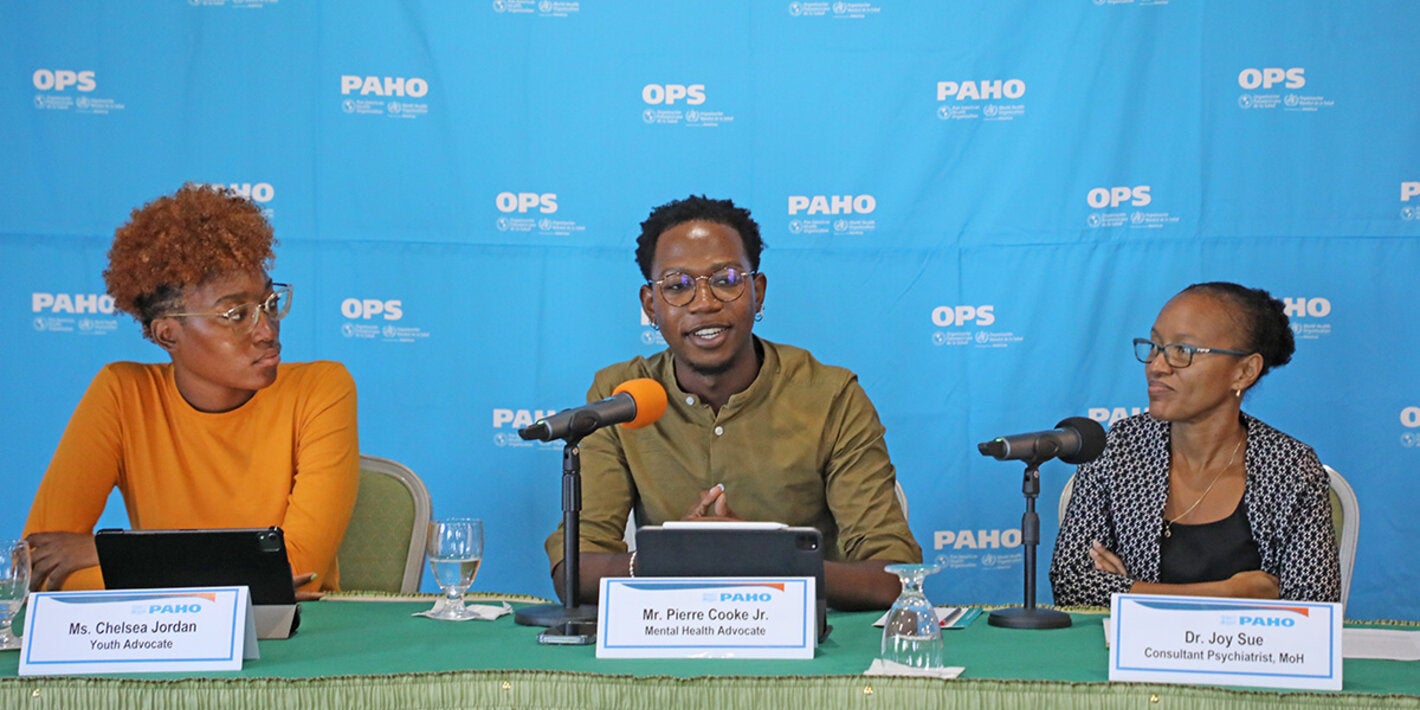 Panelists in Barbados for webinar on Suicide