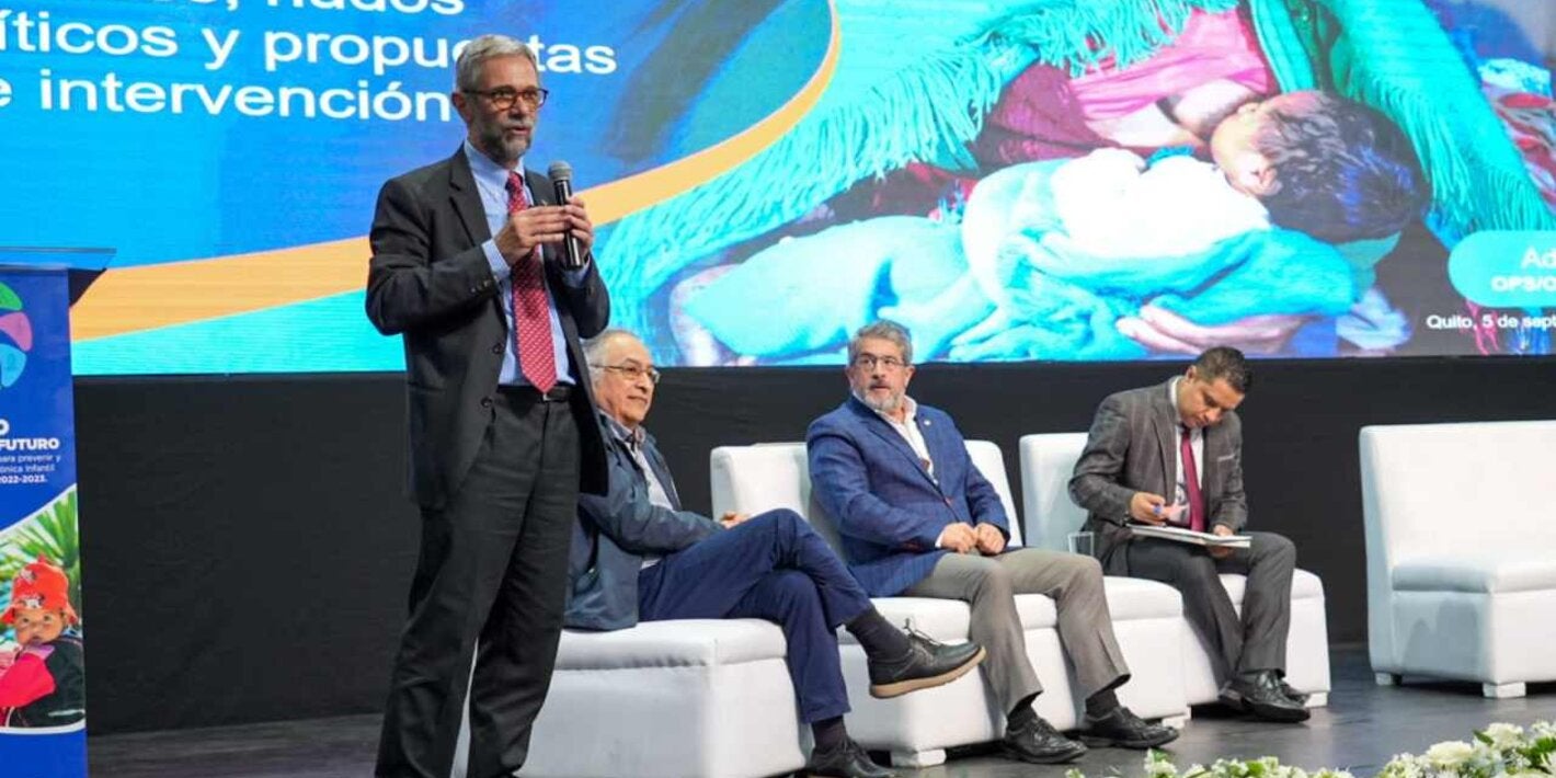 OPS destaca oportunidades y barreras en lucha contra la desnutrición crónica infantil en Ecuador