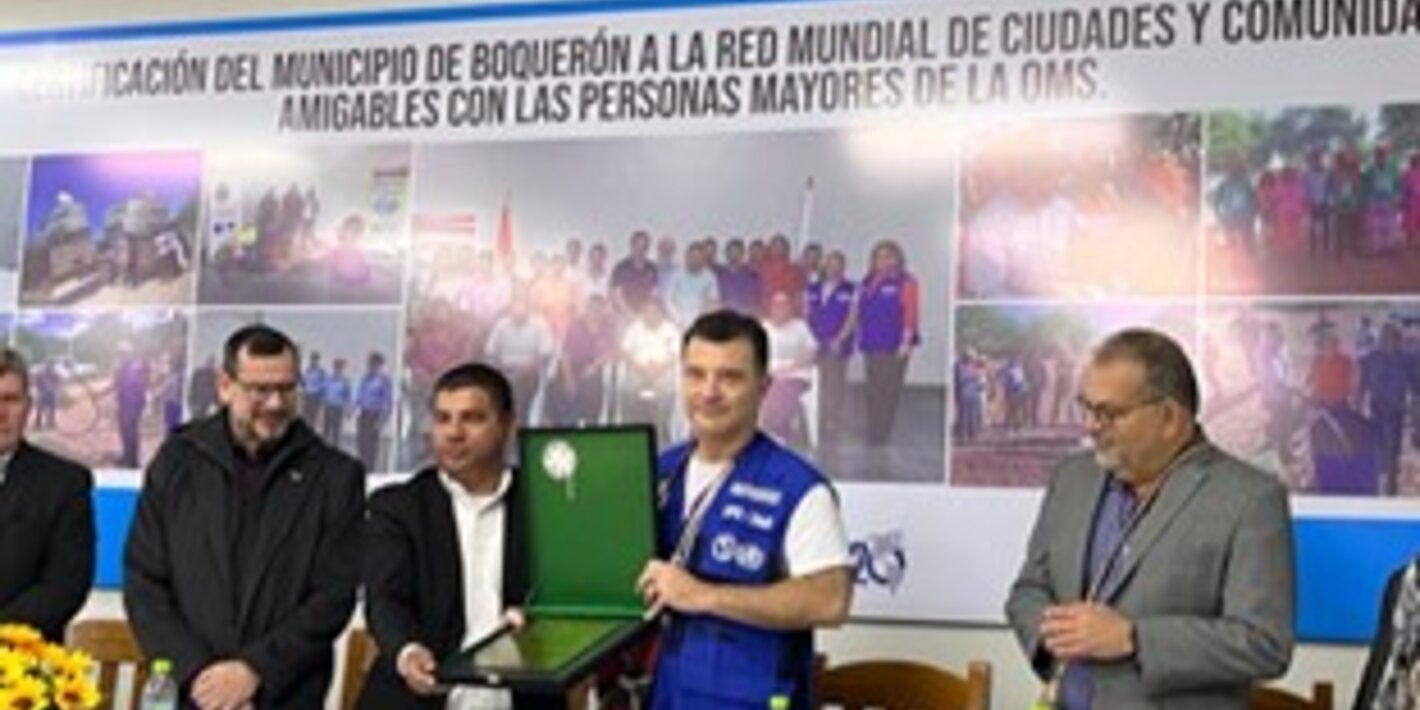 Intendente de Boquerón y Dr. Korc OPS