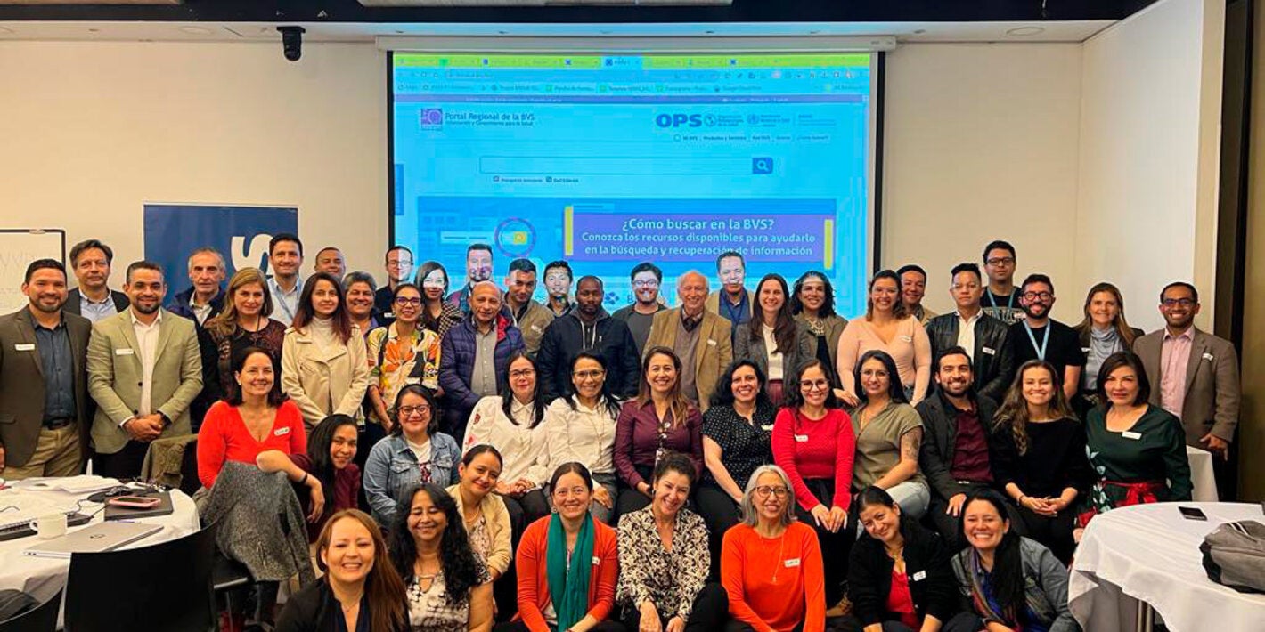 Taller sobre creación de mapas de evidencia para la toma de decisiones en políticas de salud pública