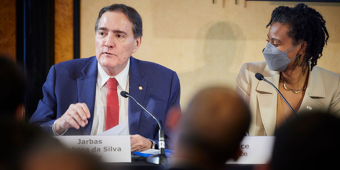 Dr. Barbosa at the World Health Summit in Berlin