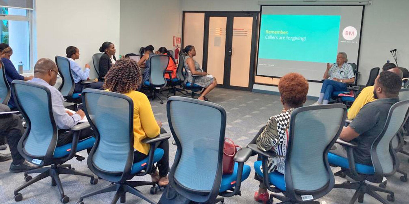 Training of hotline workers in Barbados