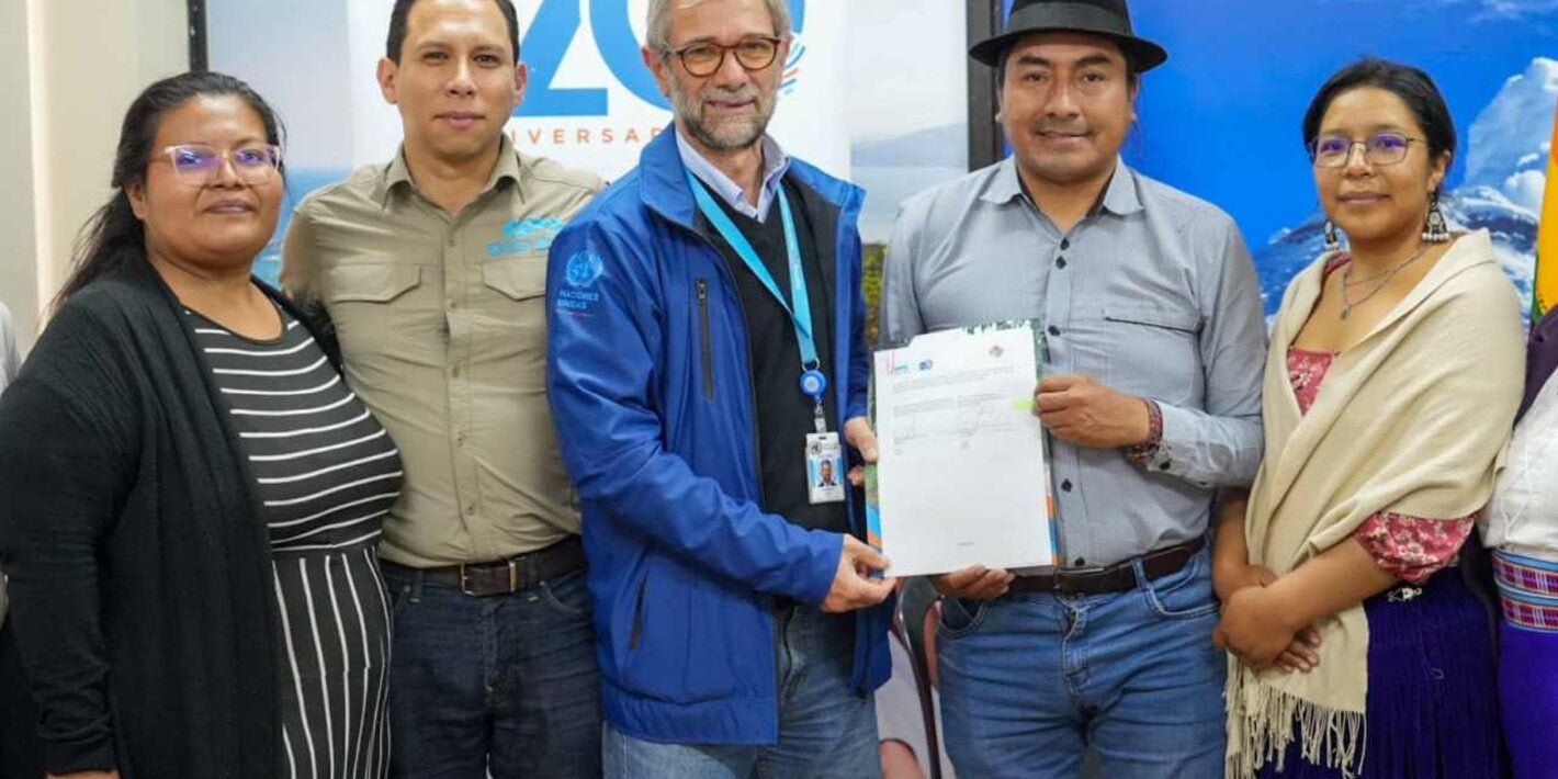 OPS/OMS potenciará trabajo con pueblos y nacionalidades del Ecuador mediante convenio con CONAIE 