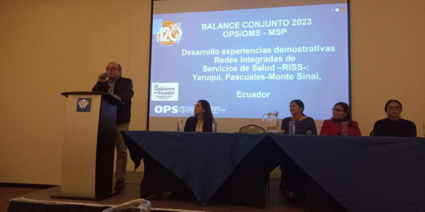Ecuador fortalece la implementación de Redes Integradas de Servicios de Salud