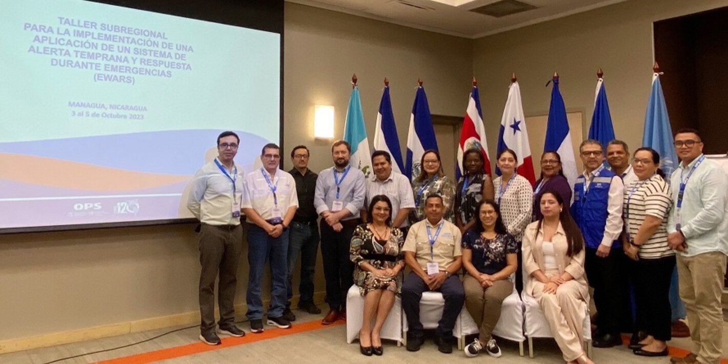 Nicaragua anfitrión de Taller EWARS 