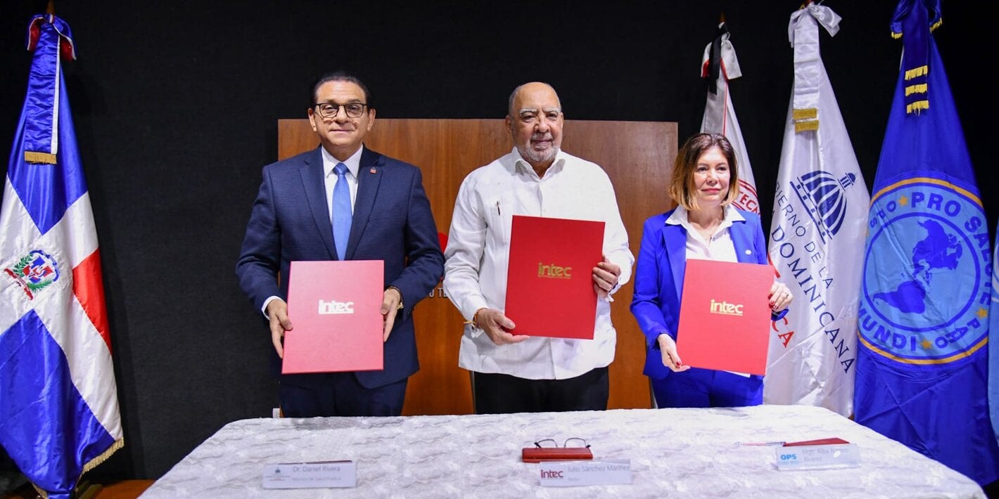 Ministerio de Salud, universidad INTEC y OPS firman acuerdo para el posicionamiento de la Biblioteca Virtual de Salud 