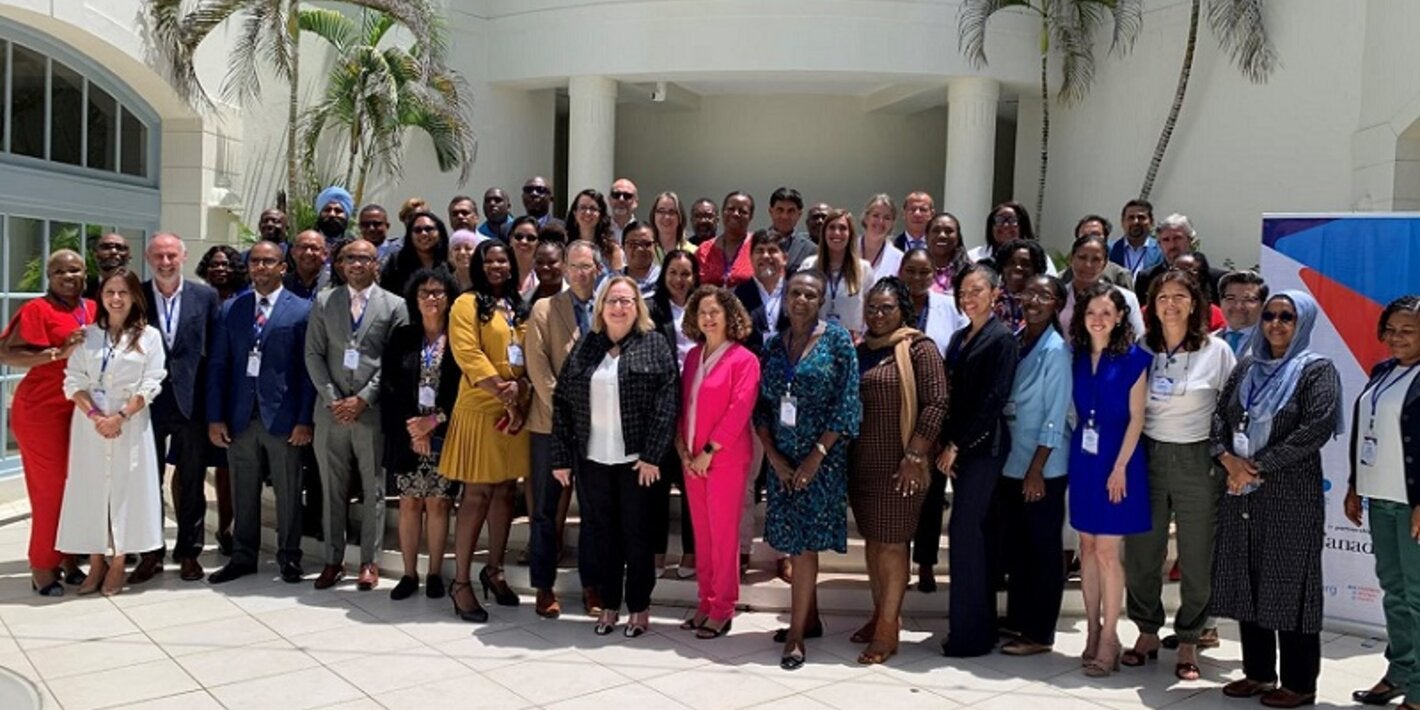Foto grupal evento Barbados