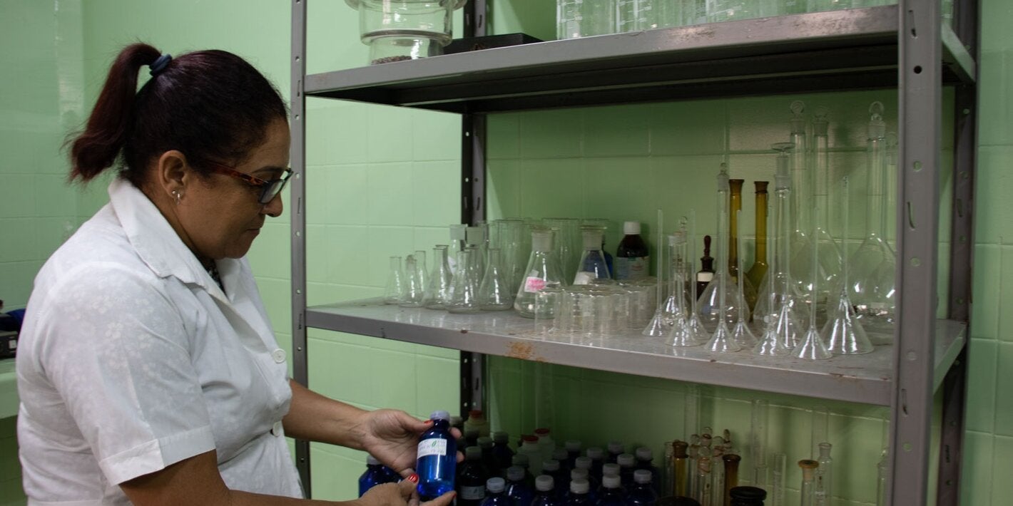 Insumos adquiridos con proyecto de cooperación con Canadá