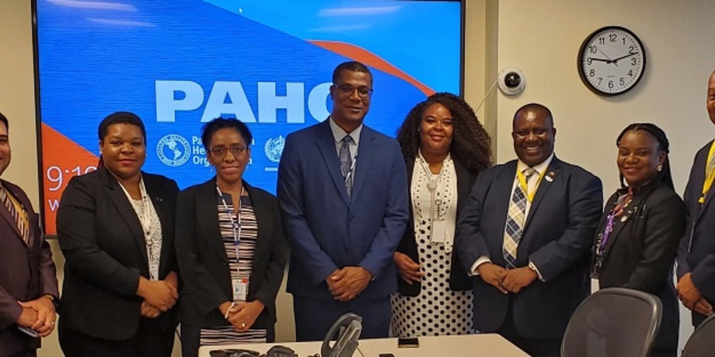 TCI delegation meets with PAHO/WHO Representative