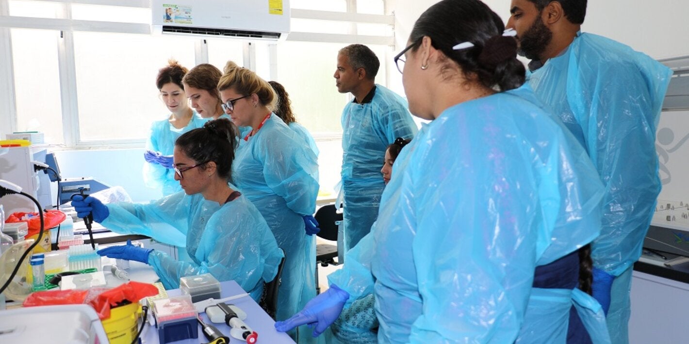 Taller sobre secuenciación en laboratorio del IPK