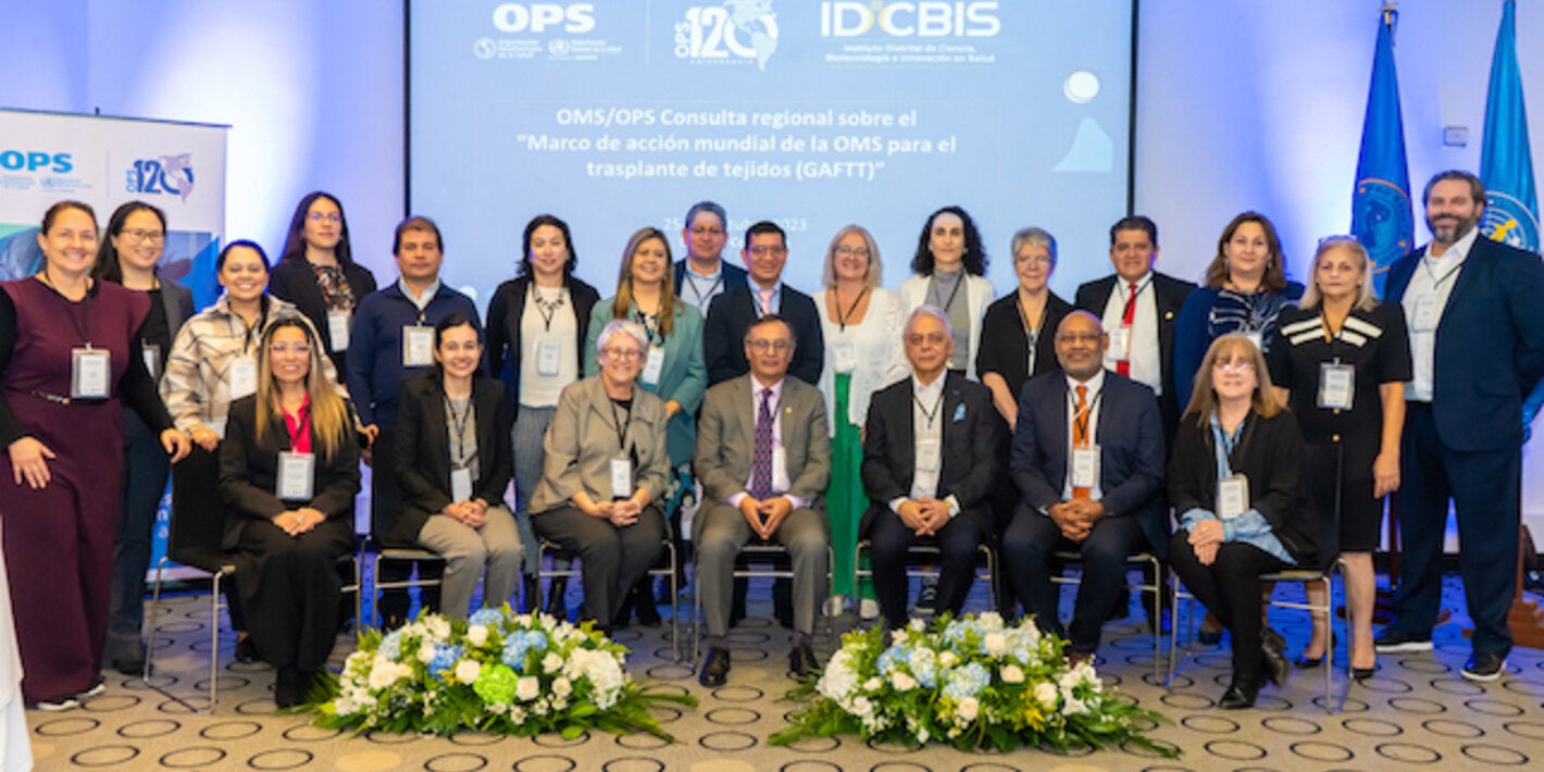 Lanzamiento Regional y Consulta sobre el Marco de acción Global de la OMS para el trasplante de tejidos (GAFTT)