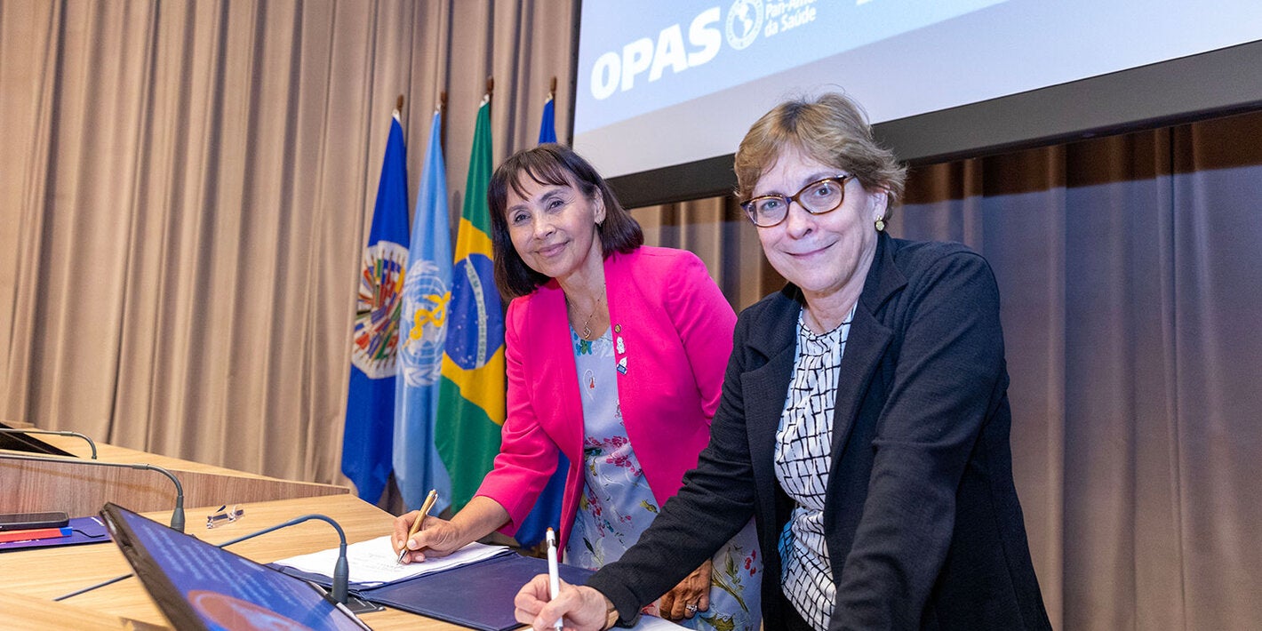 Assinatura do acordo