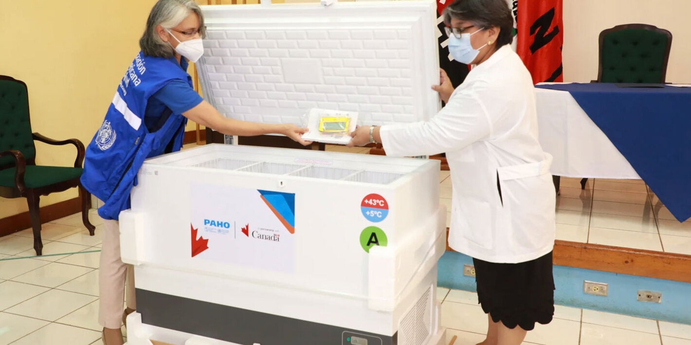 Donación de equipos para cadena de fr