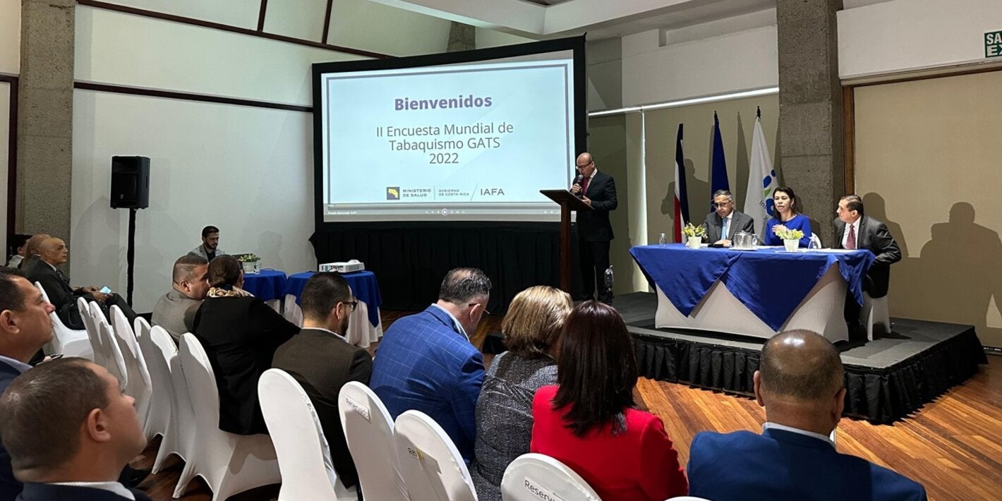 Ministerio de Salud, IAFA y OPS presentes en la inauguración de la actividad